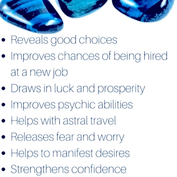 Blue TigerEye bracelet - Picture 3 of 6